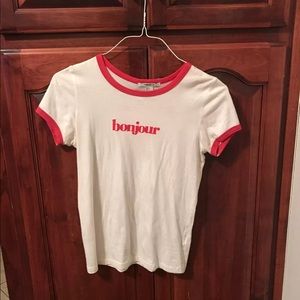 Red ringer Tee F21
